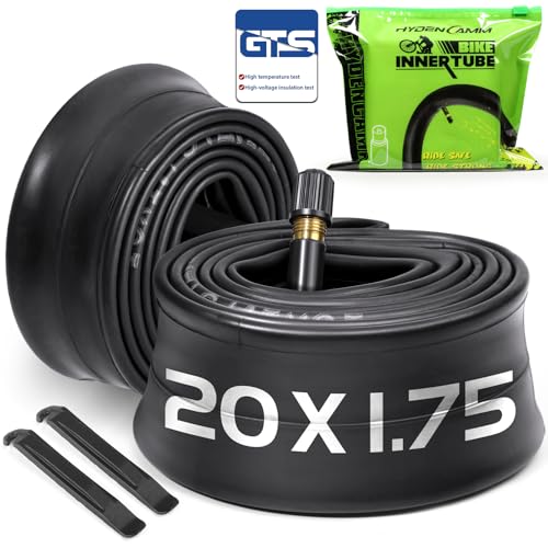 2 Pack 20' x1.75/1.95/2.10/2.125 Bicycle Tube with...