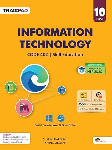 Trackpad Information Technology Class 10 CODE 402 | Skill Education, Based on Windows & OpenOffice