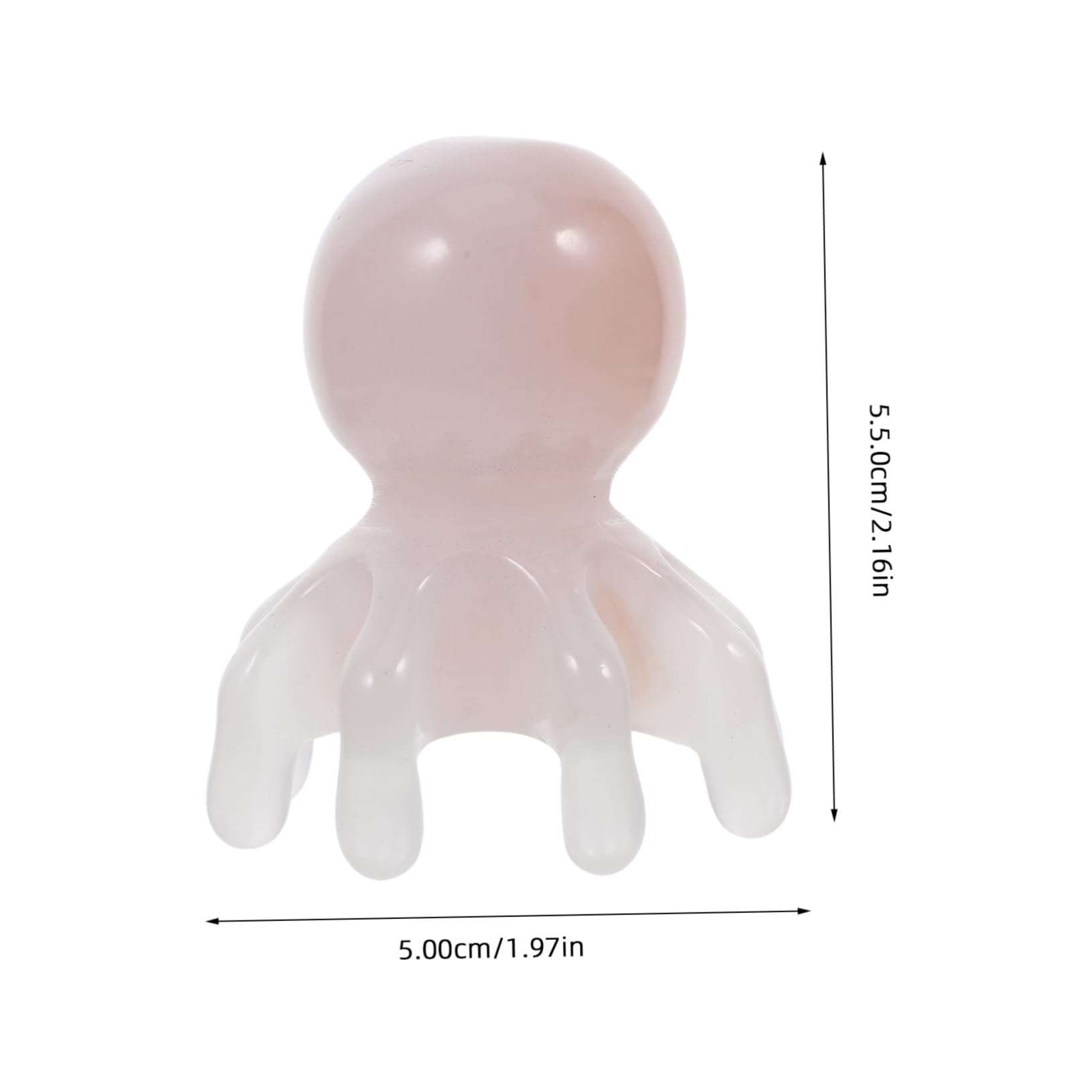 FOMIYES Portable Head Massager Comb, Manual Scalp Scratcher and Octopus Shape Hair Massager Tool Gua Sha Massage Comb for Head Relaxation