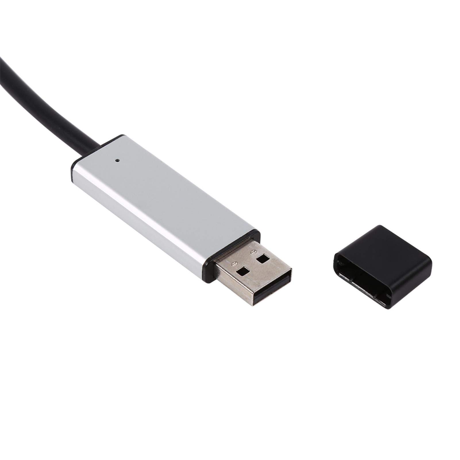 Adaptador,Mini USB a DMX Interfaz Adaptador Controlador DMX512 Computadora Controladores de iluminación de escenario Atenuador