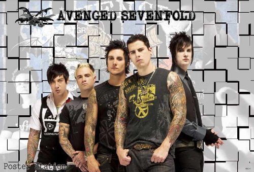 Avenged Sevenfold Rock Music Wall(A7X) Poster - Rare New - Image Print Photo