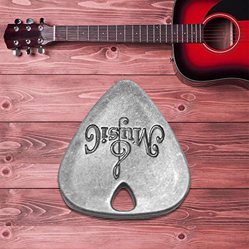 IKAAR Lot de 5 médiators en alliage de zinc pour guitare électrique, mandoline, basse - Les Beatles, Paul McCartney, John Lennon, RIngo Starr, George Harrison IKAAR Lot de 5 médiators en alliage de zinc pour guitare électrique, mandoline, basse – Image 5