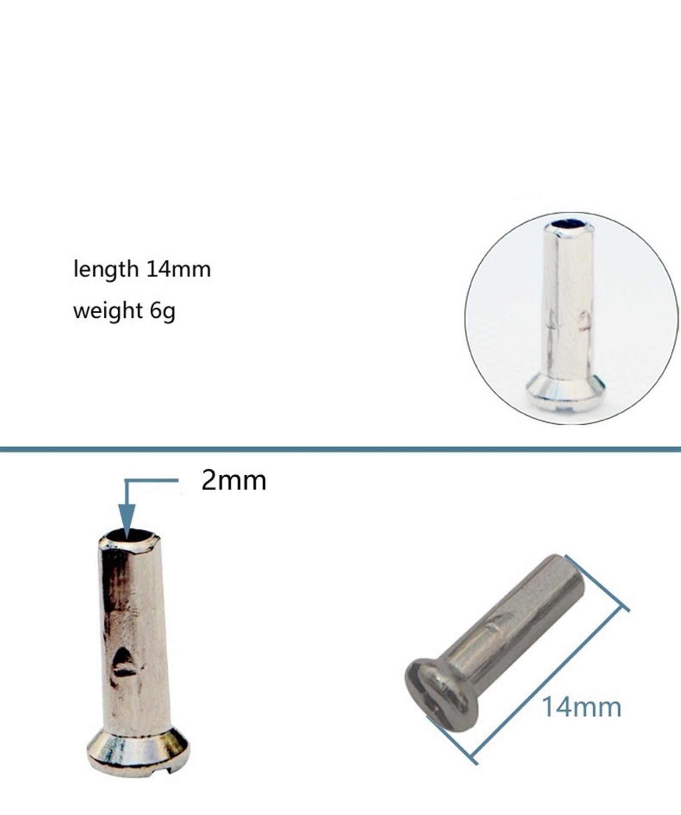 36 Fahrradspeichen In 4 Farben - 186-294mm Für Mountainbike & Rennrad