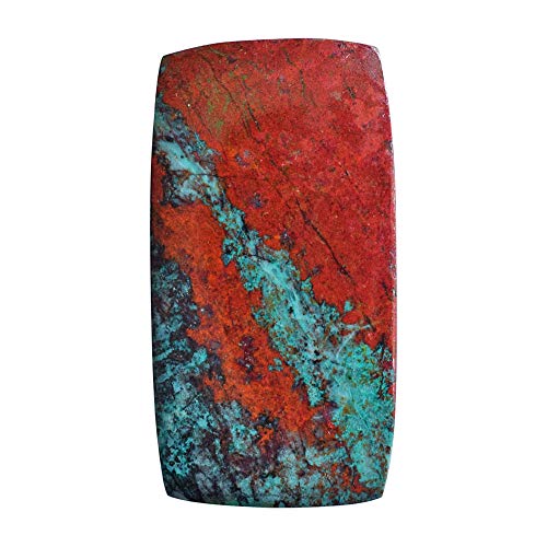 Cabochon rectangulaire en jaspe Sonora de qualité gemme pour joaillerie fine