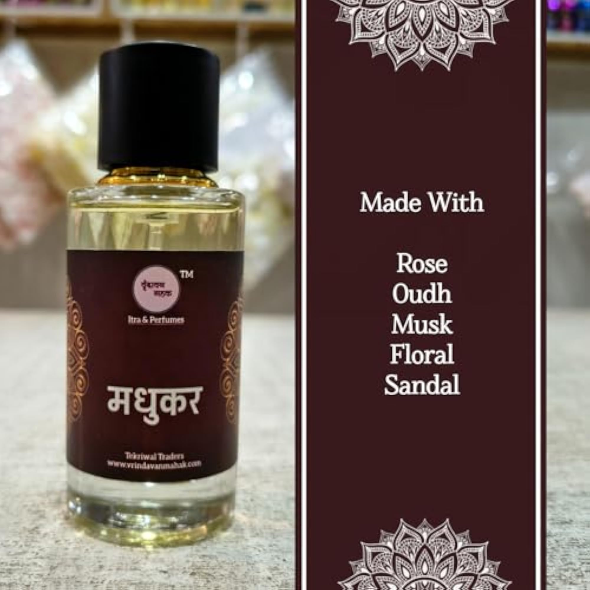 Madhukar Long-Lasting Fragrance with Rose & Oudh