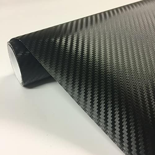 vgoltd 3d Carbon Fibre Car Wrap Self Adhesive Vinyl Wraps For Cars
