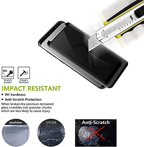Verre trempé Note 9 anti-espion Suker avec dureté 9H intégrale - 5