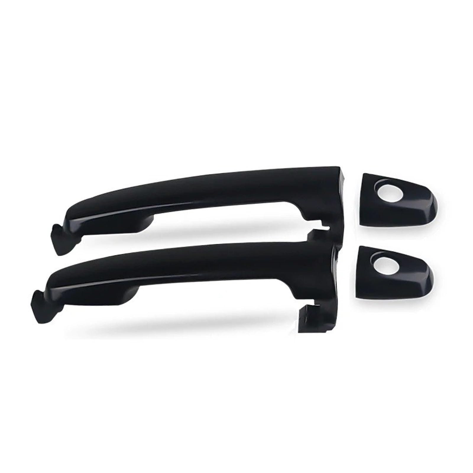 Nokrgqw 2Pcs Front Left Handle Passenger Front Rear Left Right Outside Door Handle For Toyota For Corolla For Matrix For Rav4 For Yaris For Solara For Highlander For Camry(2Pcs Front)
