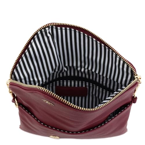 Image of FashionPuzzle Envelope Wristlet Clutch Crossbody Bag with Chain Strap