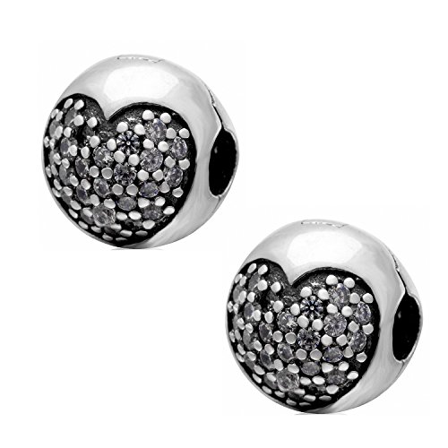 Soukiss Clip Stopper Charms   Plata de ley (925/1000)  plata de ley      