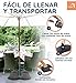 Baser - Saco Curvado de Arena, rellenable, para Exteriores | Peso para...