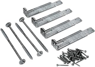 Simpson Strong-Tie ZMax Silver Steel Deck Tension Tie Kit 14