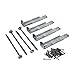 Simpson Strong-Tie ZMax Silver Steel Deck Tension Tie Kit 14