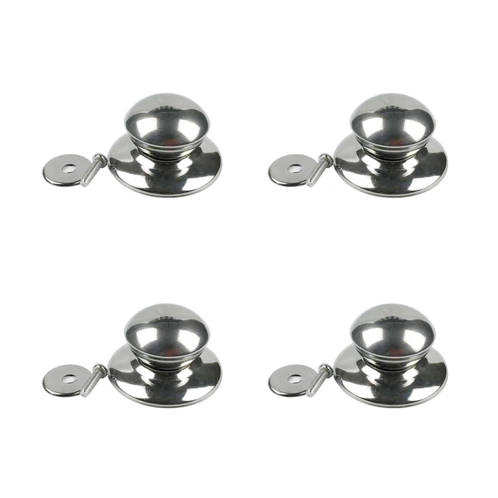Yangshe One Color 5Pcs Cooking Pot Pan Lid Handle Replacement Knob Saucepan Cookware Replace Parts Utensils Part For Glass Steel & Silicone Lids