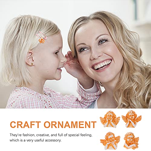 ARTIBETTER 60Pcs Miniatura Resina Anjo Mini Figurine Do Anjo Estátua de Anjo Flatback Enfeites de Re