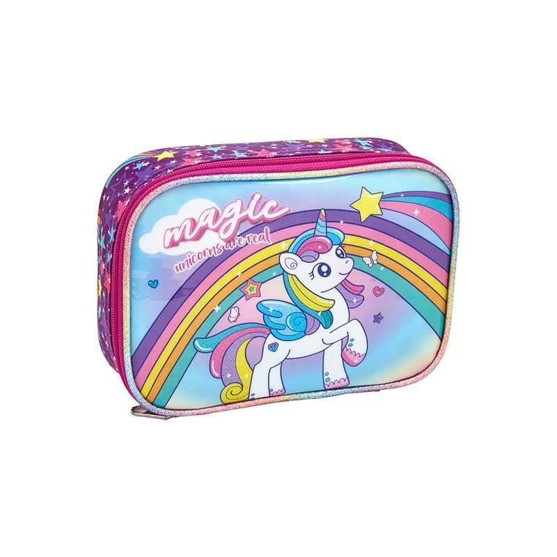 ESTOJO BOX INFANTIL FEMININO MAGIC - SEANITE - Arco-í­ris