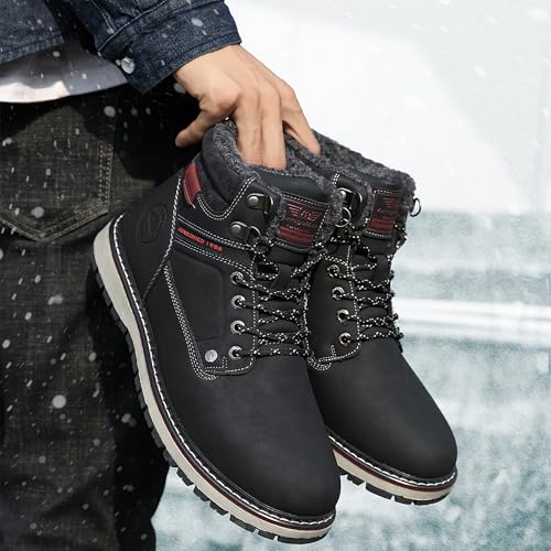 Image of ARRIGO BELLO Mens Winter Boots Snow Shoes Casual Booties US Size 8-12