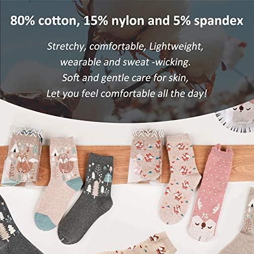 Halloween Socken 4er-Pack - Lustige Gruselmotive Mit Kürbissen & Geistern Für Damen & Herren