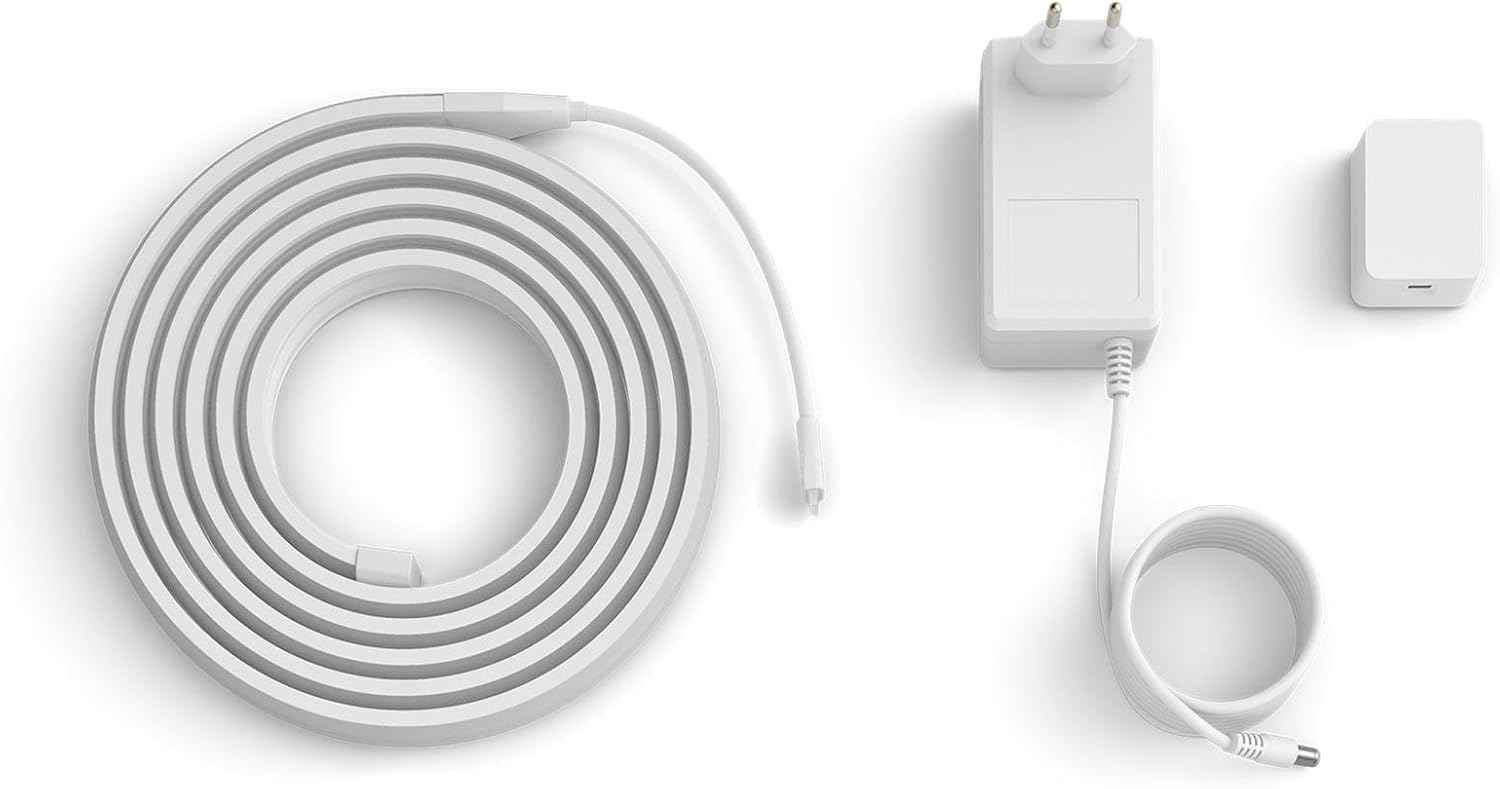 Philips Hue OmniGlow 3m Mikro LED-Lightstrip 2700 lm Lichtband farbige LED Streifen App- und Sprachsteuerung