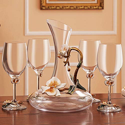Semaxe Novelty Wine Glasses For Wine Tasting,Christmas, Holiday, Birthday And Wedding Gifts-Set Of 5 #TOP6