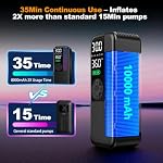Jump Starter with Air Compressor，2000A Portable Car Battery Booster - Image 5