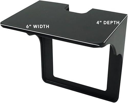 Miniatura 6 de Power Perch - Estante de doble pared con correa de almacenamiento de cable, estante de baño para cepillo de dientes eléctrico y artículos de