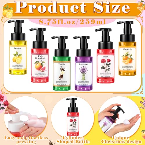 Image of 6 Pack Foaming Hand Soap with Pump Fresh Flavor, 8.75 Fl oz