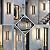 tewei LED Outdoor Wall Sconce Dusk to Dawn Outdoor Lighting, Modern Exterior Lighting Fixtures Matte Black LED Exterior Wall Lights for House Front Porch, Warm White 3000K, 2 Pack