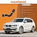 supaligood Engine Upper Radiator Hose Replacement for BMW 335i 3.0L 2012-2015, for BMW 435i 3.0L 2014-2016, No. 17127604542 Automotive Leak-Resistant Top Coolant Water Hose Pipe (1pcs)