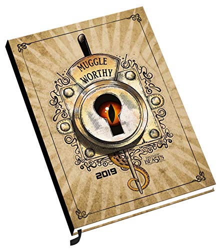 Fantastic Beasts A5 Official 2019 Diary - A5 Diary Format Cover
