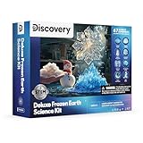 Discovery™ Frozen Earth Science Kit – 67 Experiments STEM Chemistry Lab for Kids| Grow Crystals, Make Snow & Slime, Ice Explosions & More| Educational Learning Activity Toy| DIY STEM Set Gift| Ages 8+