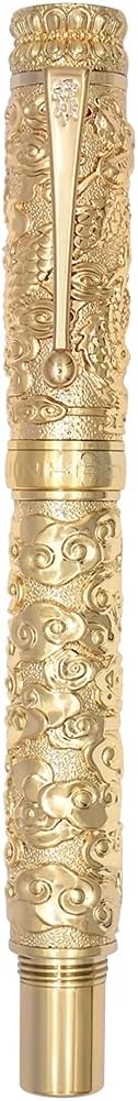 Gold Heavy Rollerball Pen with Box Set