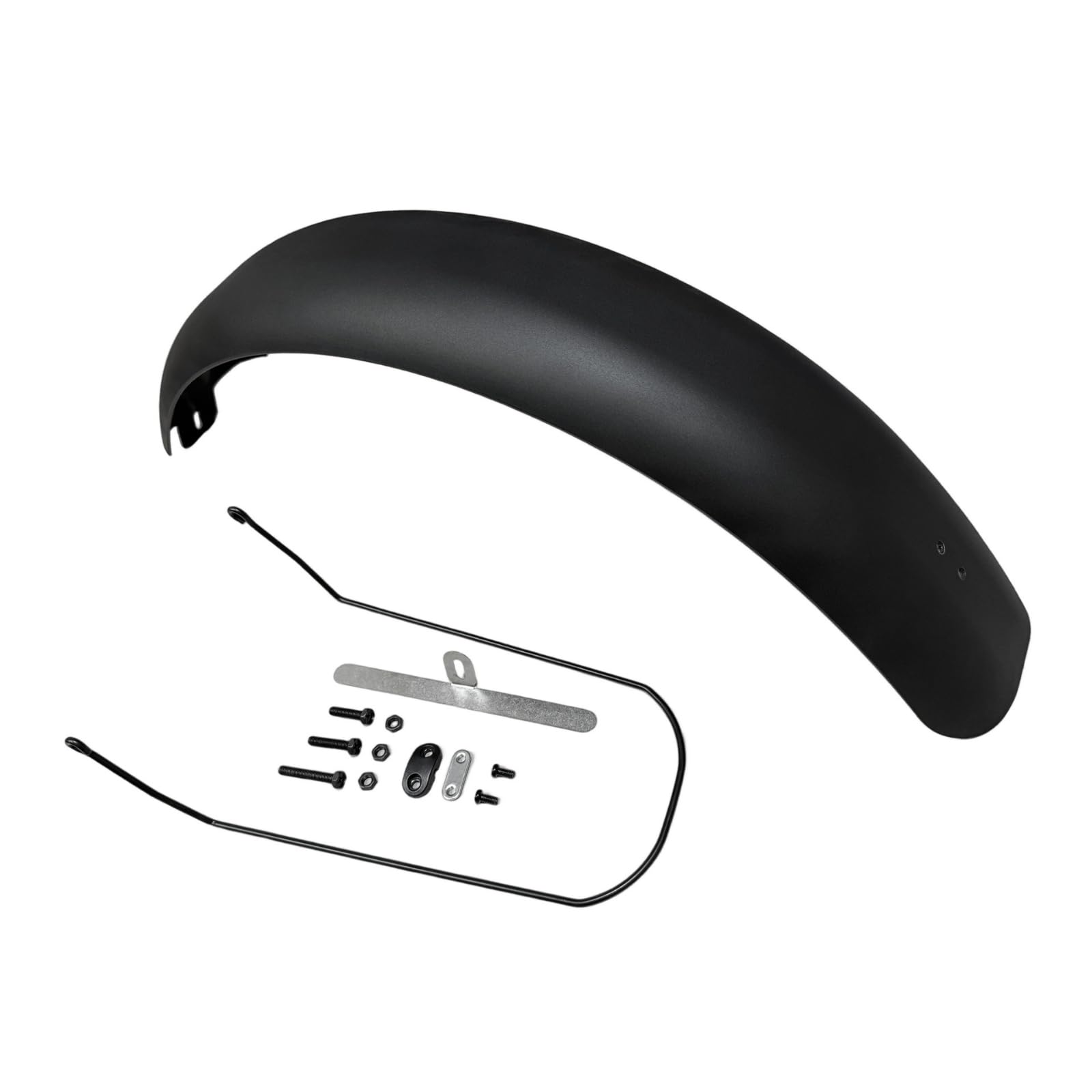 Amagogo Parafango per Bici Bici Parafanghi Completi Bike Set Copertura Totale PP Flessibile con Ferramenta Inclusa, Parafango Posteriore Singolo Da 20 Pollici 5.0