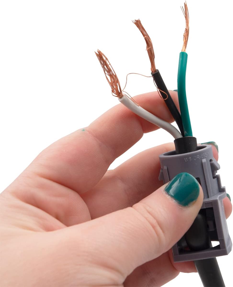 Supplying Demand WX09X70910 WD06X10020 Dishwasher 3 Wire Power Cord Replacement 5 Feet 4 Inches Long