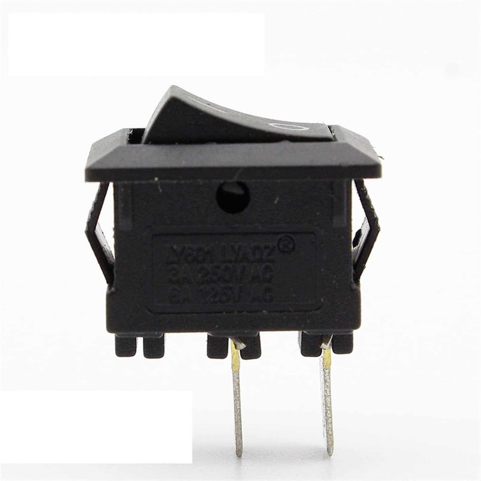 ABOSS 10pcs 10 * 15mm SPST 2PIN ON/Off G130 Boat Rocker Switch 3A/250V Car Dash Dashboard Truck RV ATV Home