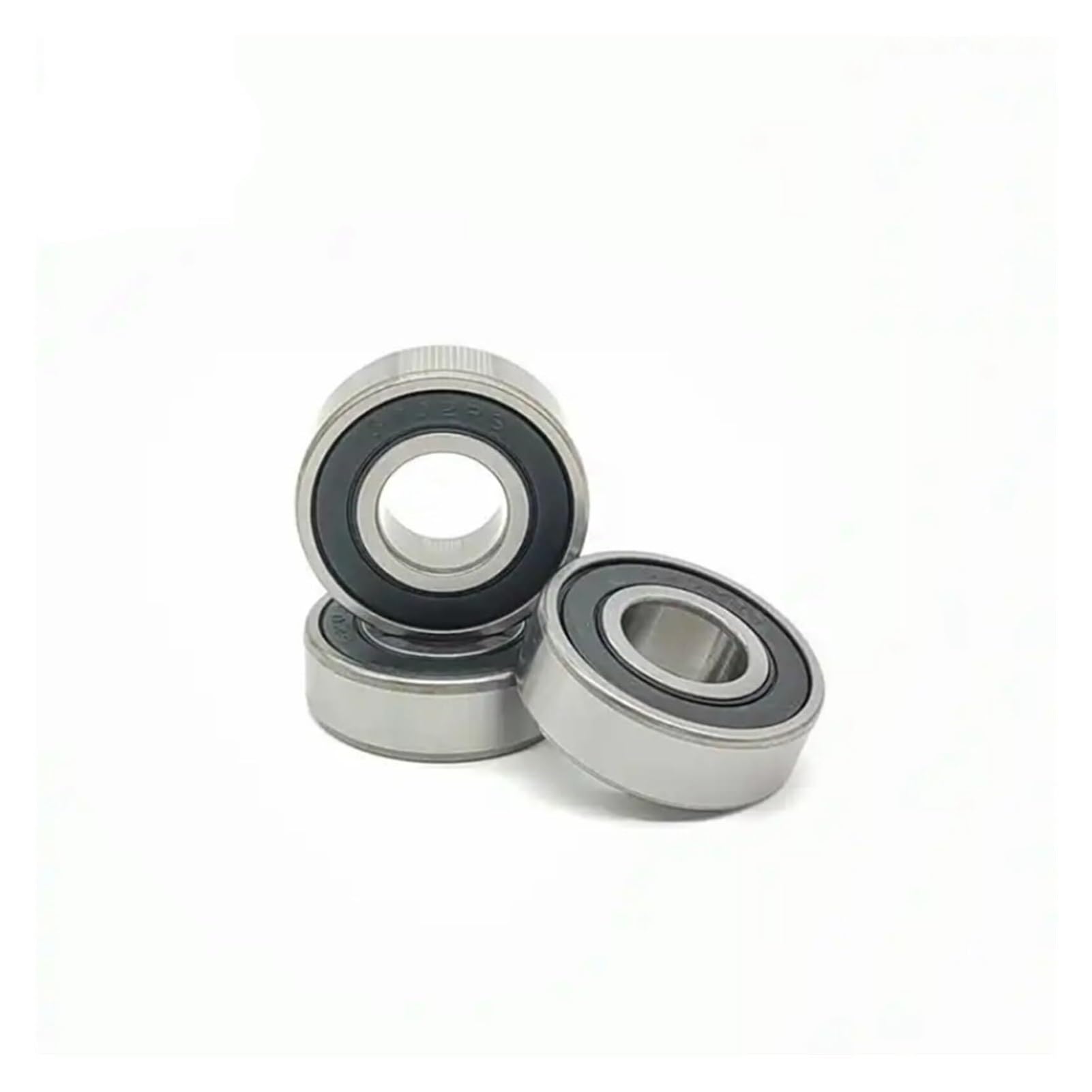Łożysko, 4 szt. S6001RS łożysko 12X28X9 mm ABEC-7 łożyska kulkowe ze stali nierdzewnej S 6001 6000RS (S6001RS 12X28X9)(S6000RS 10X26X8)