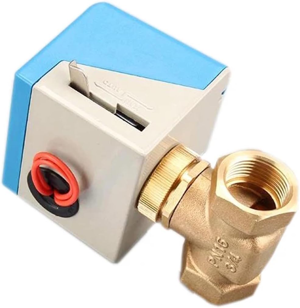 1/2" 3/4" 1"Motorized Electric Brass Globe Valves 2 Wire AC220V Two Way Stop Shut-off Valve(1",220VAC)