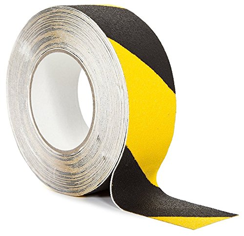 G&S 50mm- Anti Slip Tape I Anti Skid Tape I For Slippery Floors, Staircase, Ramps, Indoor, Outdoor, Slippery Stairs and Surfaces - (Yellow Black, 5 Meters) (B077LXQR1C) Amazon Price History, Amazon Price Tracker