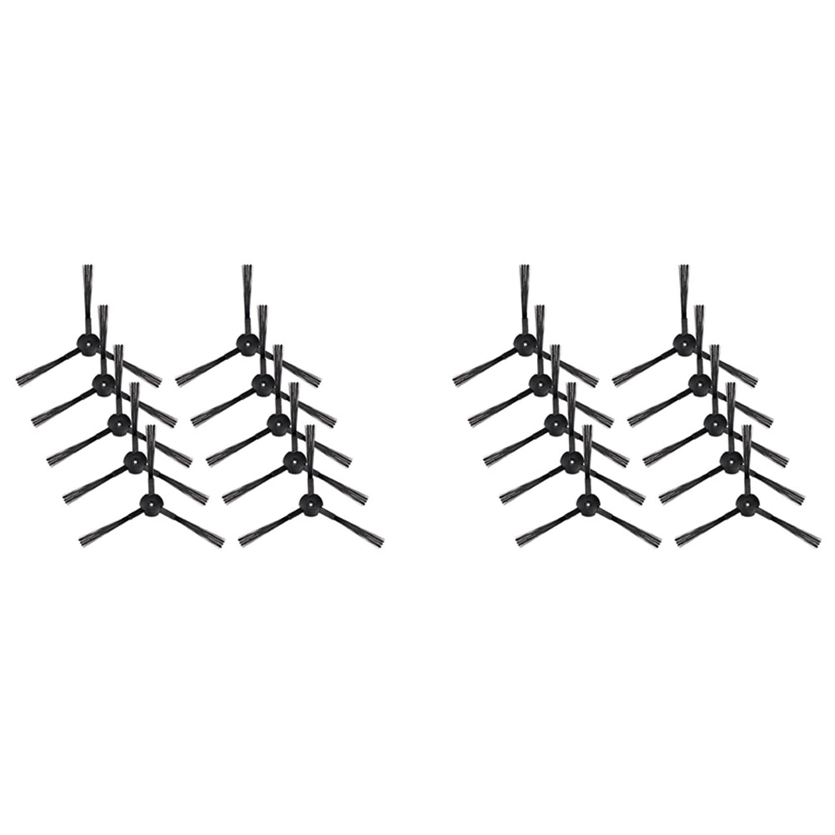Hndhbfgrt 20 PCS Sweeping Side Brush Replacement for V3 V3S A4 A4S Pro V5 V5S Pro Robot Vacuum Cleaner