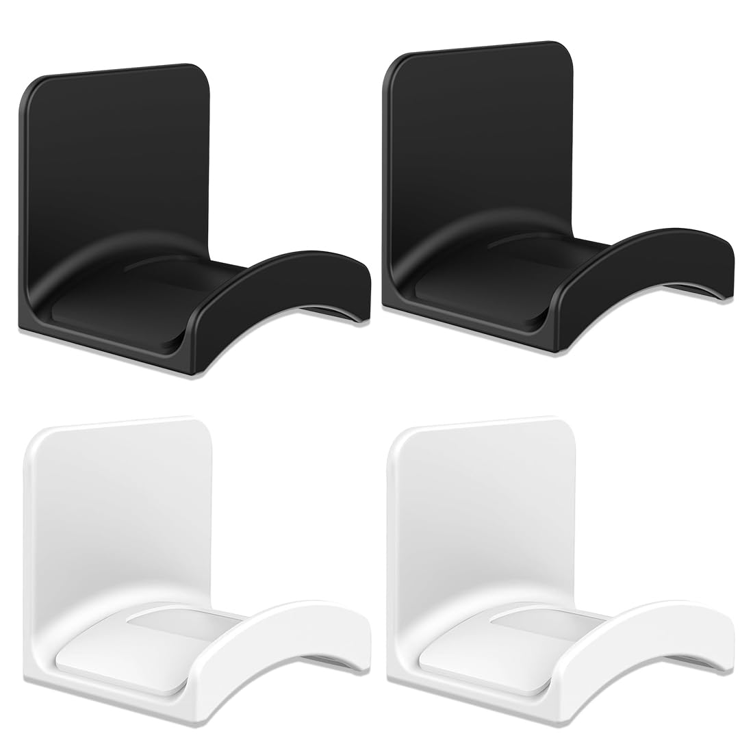 15 Ganzi Portacuffie Da Scrivania E Parete - Supporto Universale Per Cuffie Gaming - Nero E Bianco - Foto 9