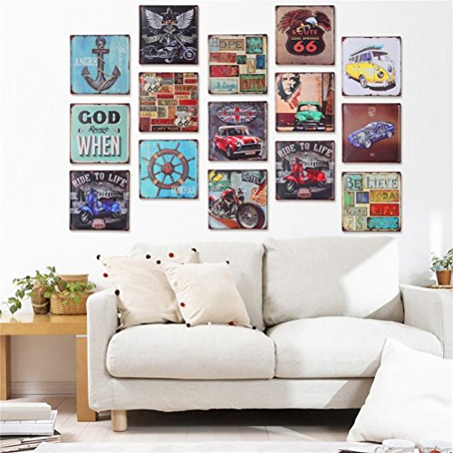 Lares Domi Ispiratore Retrò Piatti Decorativi 30 x...