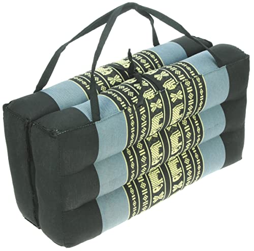 Namesakes Kapok Yoga Block Meditation cushion – Foldable Support Bolster - Blue Elephant Namesakes Kapok Yoga Block Meditation cushion – Foldable Support Bolster - Blue Elephant