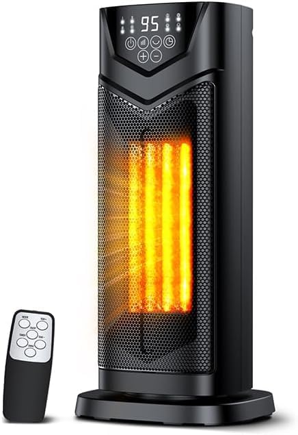 Jhtredfu Space Heater Fan Combo