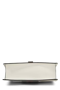 Amazon.com: Gucci, Pre-Loved White Leather Sylvie Shoulder
