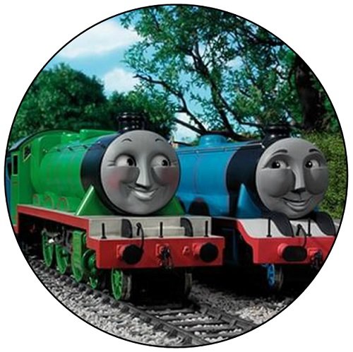 Amazon きかんしゃトーマス フレンズ バッジ キーリング ボトルオープナー マグネット ヘンリー ゴードン バッジ 58ミリメートル バッジ おもちゃ