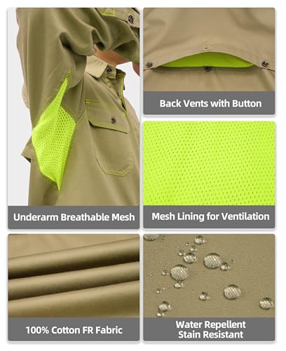 BOCOMAL Vented Mesh FR Shirt
