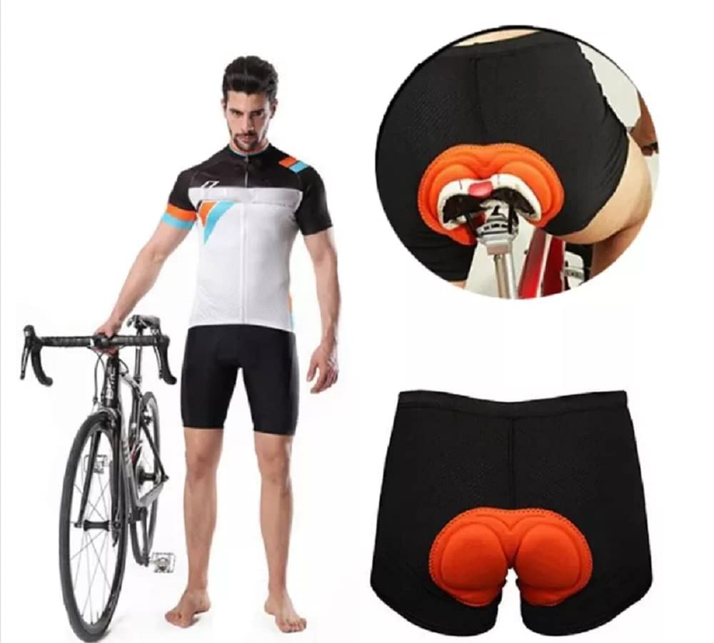 JERN Men's Cycling Shorts (OSS1843_Black_Large) 3