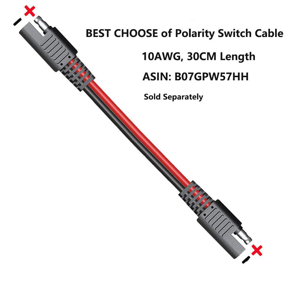 SAE 10 AWG przemysłowe złącze okrągłe 2-pinowe złącze wtykowe do walizki z panelem słonecznym, pasuje do furrion, Forrest River RV Solar Ports, Grand Design RV Industria