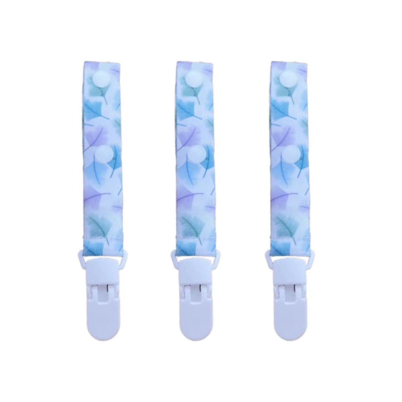 3Pcs Mastectomy Drain Holder Clip,Quick Dry Mastectomy Drain Tubing Clip with Snaps to Hold Drainage Tube After-Surgery Recovery Management