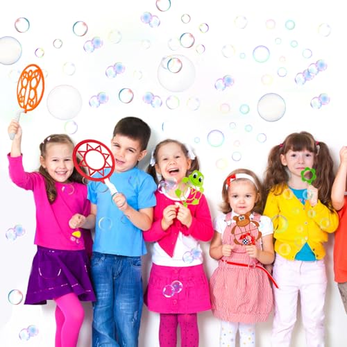 27Stück Große Seifenblasen Set Kinder Buntes Seifenblasen Spielzeug Bubble Geschenke Riesenseifenblasen für Sommer Outdoor Kinder Geburtstag Partys Hochzeit